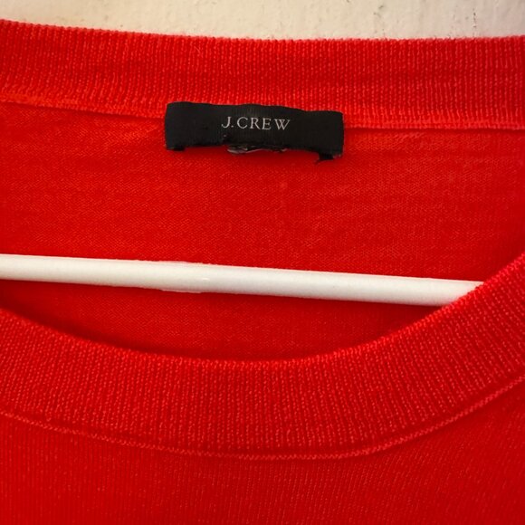 J Crew Tippi Crewneck sweater in Merino, XXL in Burnished Orange - Picture 3 of 3